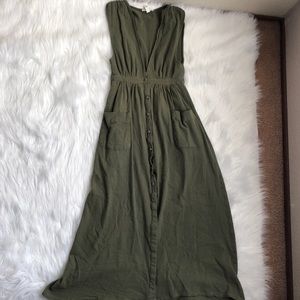 Billabong Moss Green Maxi Dress